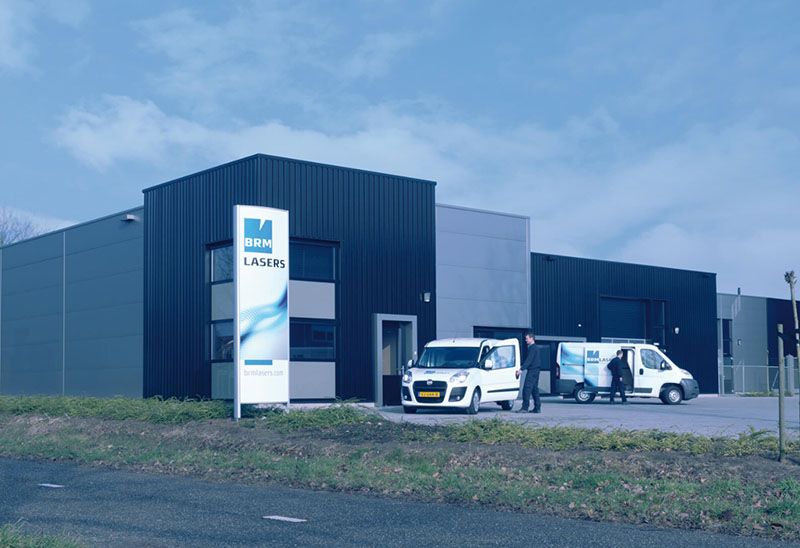 Photo of the headquarters of BRM Lasers in Winterswijk.