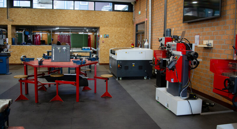 The BRM Laser at the Calvijn College