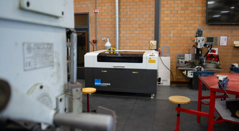 The BRM Laser at the Calvijn College